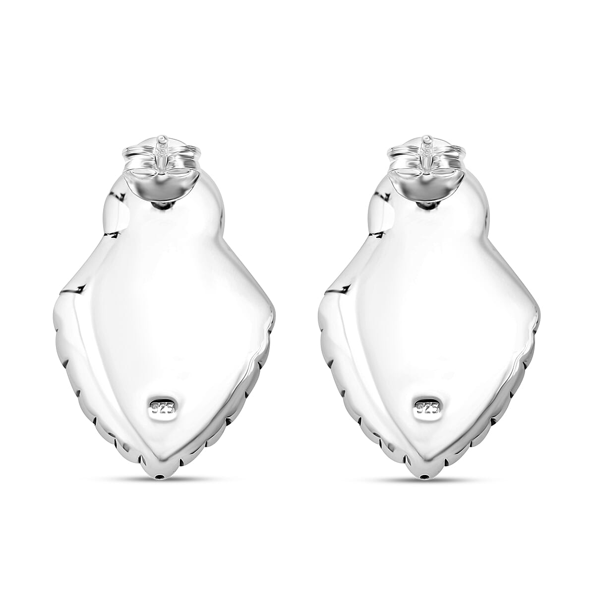 D'Joy Seashell Earrings in Sterling Silver 9.10 Grams
