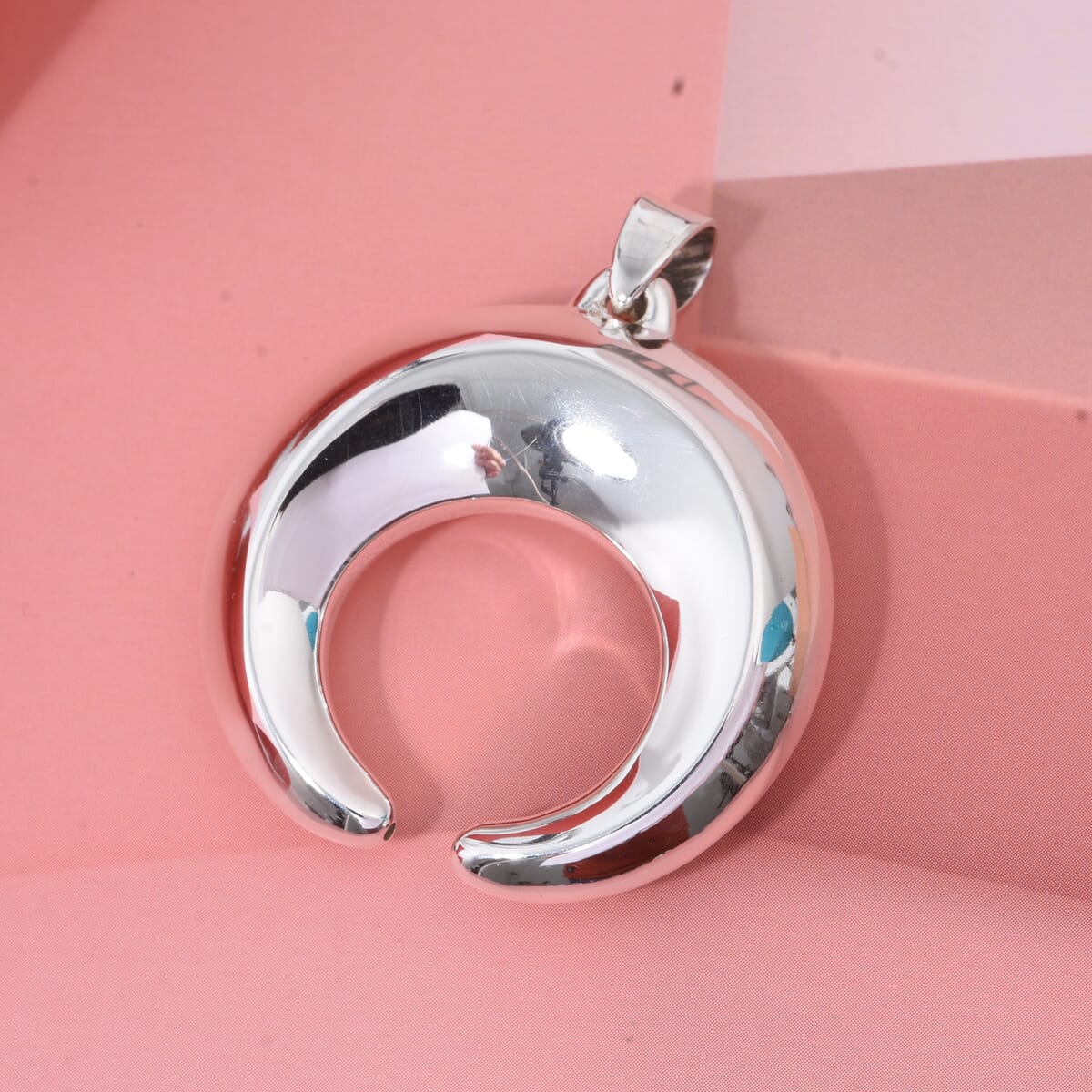 D'Joy Horn Pendant in Sterling Silver 7.35 Grams image number 1