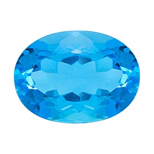 AAAA Swiss Blue Topaz (Ovl 18x13 mm) 13.00 ctw