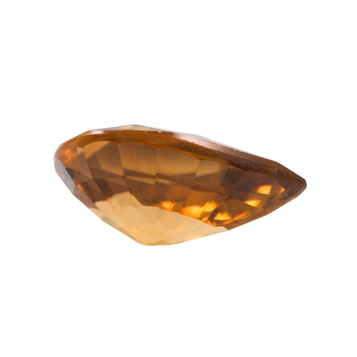 AAAA Golden Zircon (Pear 10x7 mm) 2.30 ctw image number 2