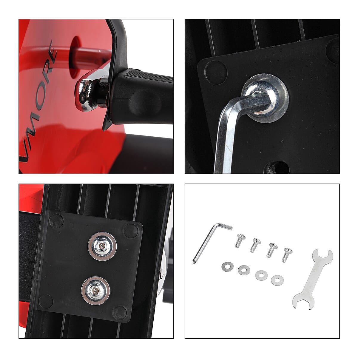 Livmore Red Electronic Counting Step Machine (Control Panel - Scan, Speed, Odo, Rpm, Dist, Cal) image number 6