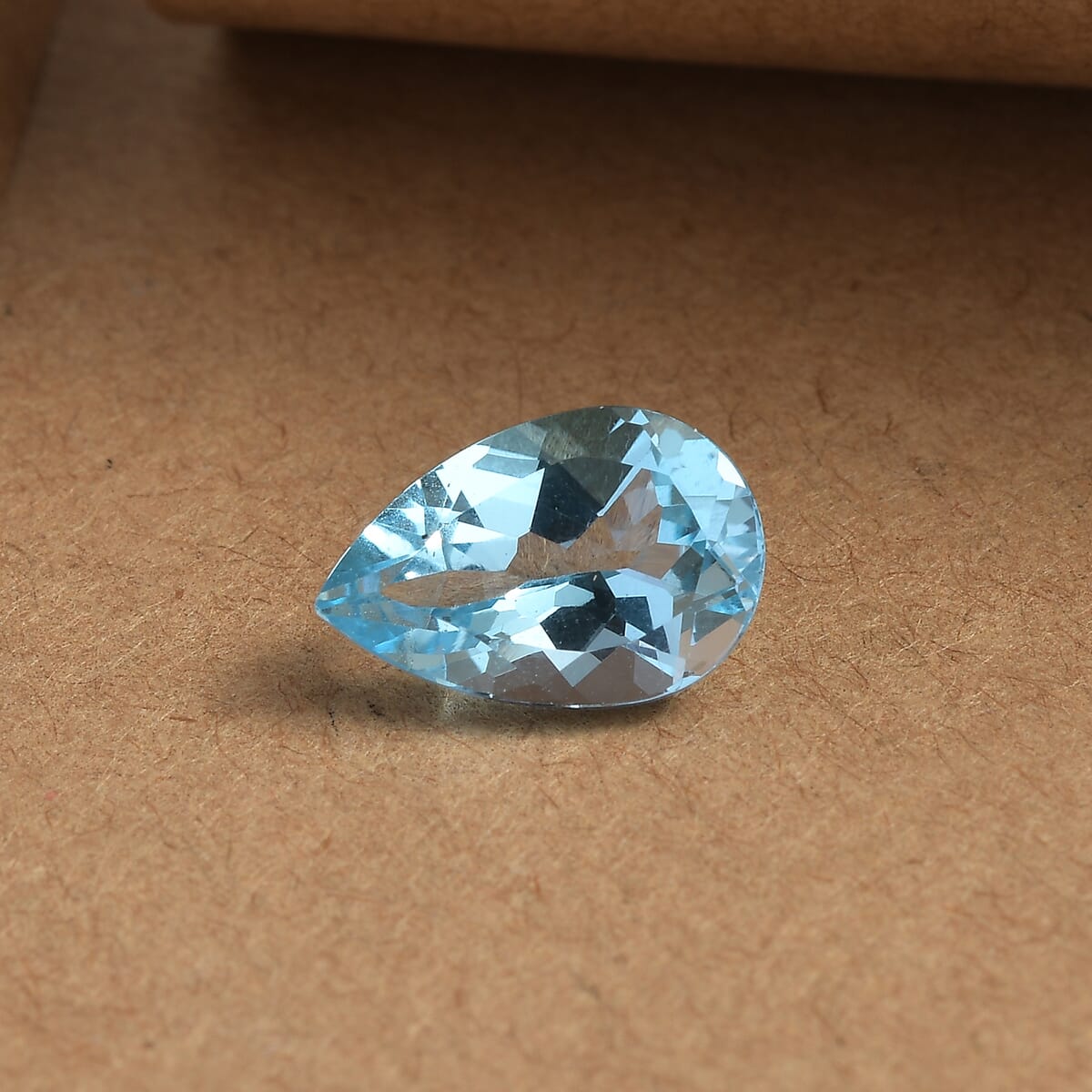 Blue Topaz (Pear 12x8 mm) 2.92 ctw image number 1