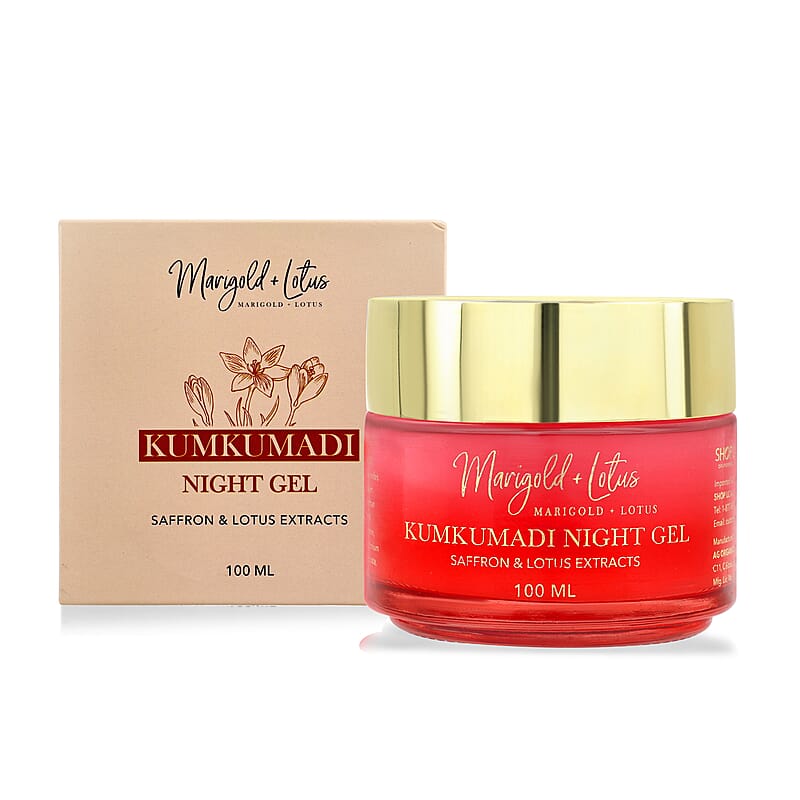 Marigold and Lotus Kumkumadi Night Gel 100ml