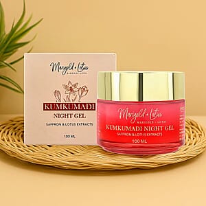Marigold and Lotus Kumkumadi Night Gel 100ml