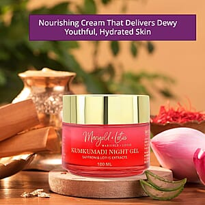Marigold and Lotus Kumkumadi Night Gel 100ml