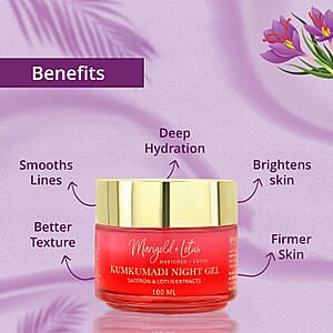 Marigold and Lotus Kumkumadi Night Gel 100ml