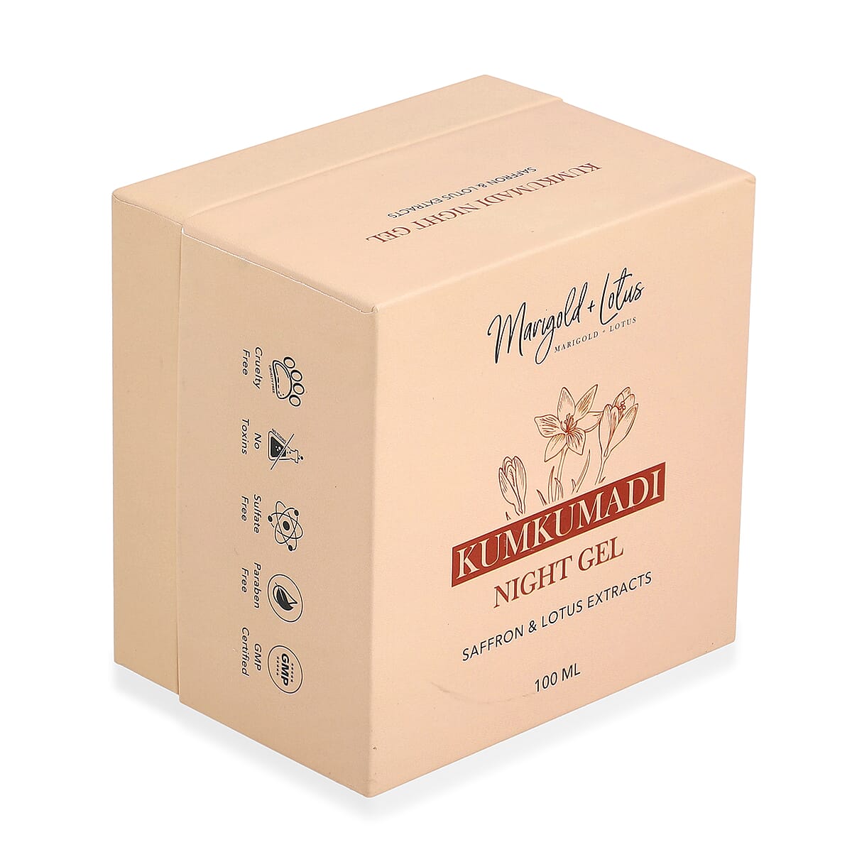 Marigold and Lotus Kumkumadi Night Gel 100ml image number 6