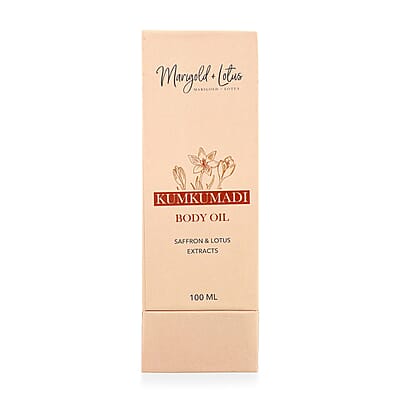 Marigold and Lotus Kumkumadi Body Oil 100ml