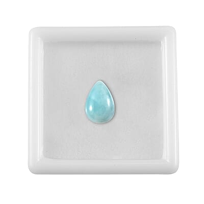 Larimar (Pear 12x8 mm) 3.20 ctw Loose Gemstone