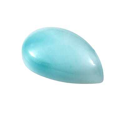Larimar (Pear 8x5 mm) 0.84 ctw Loose Gemstone