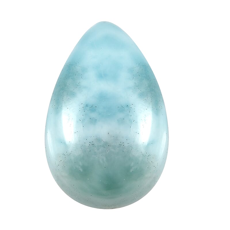 Larimar (Pear 9x6 mm) 1.35 ctw Loose Gemstone
