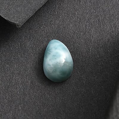 Larimar (Pear 9x6 mm) 1.35 ctw Loose Gemstone