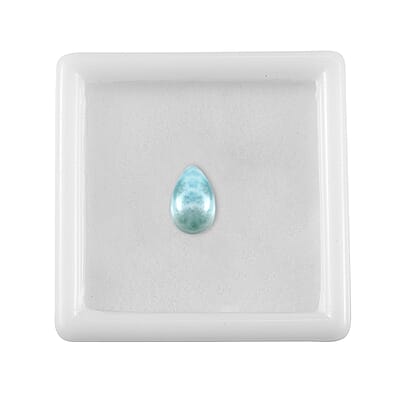 Larimar (Pear 9x6 mm) 1.35 ctw Loose Gemstone