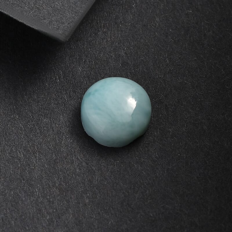 Larimar (Rnd 7 mm) 1.20 ctw Loose Gemstone