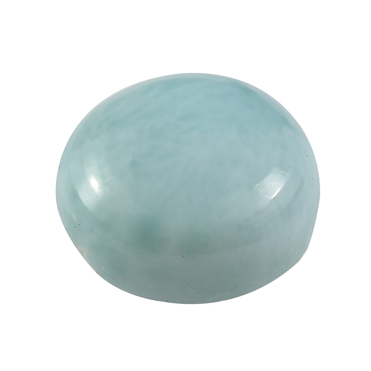 Larimar (Rnd 7 mm) 1.20 ctw Loose Gemstone image number 2