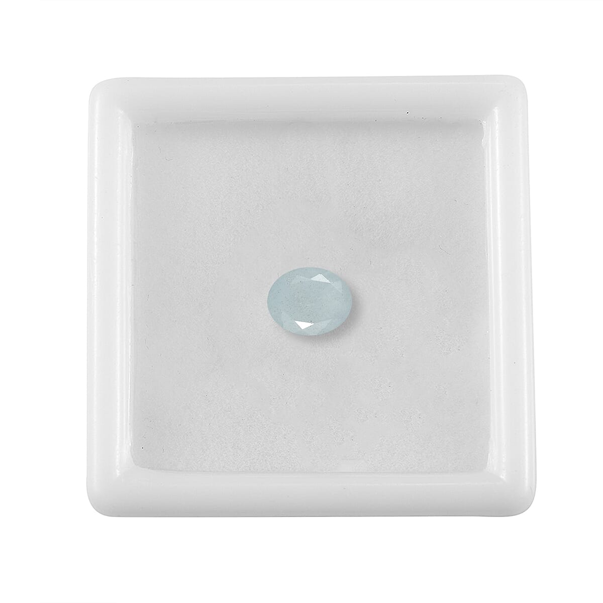AA Milky Aquamarine (Ovl 10x8 mm) 2.10 ctw Loose Gemstone