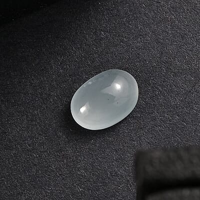 Milky Aquamarine (Ovl 7x5 mm) 0.68 ctw Loose Gemstone