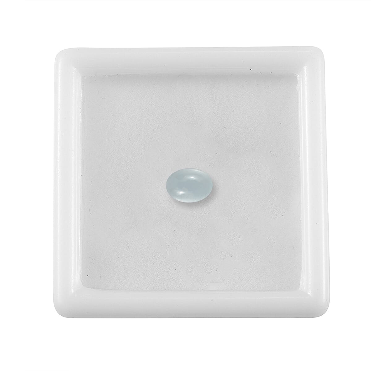 Milky Aquamarine (Ovl 7x5 mm) 0.68 ctw Loose Gemstone