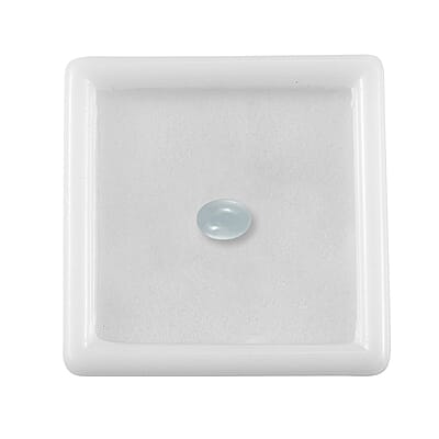 Milky Aquamarine (Ovl 7x5 mm) 0.68 ctw Loose Gemstone