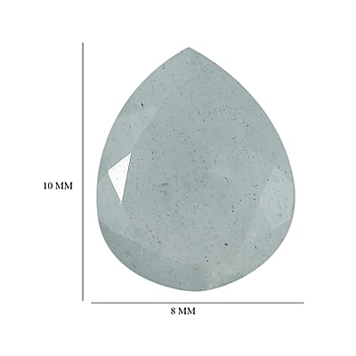 AA Milky Aquamarine (Pear 10x8 mm) 1.53 ctw Loose Gemstone