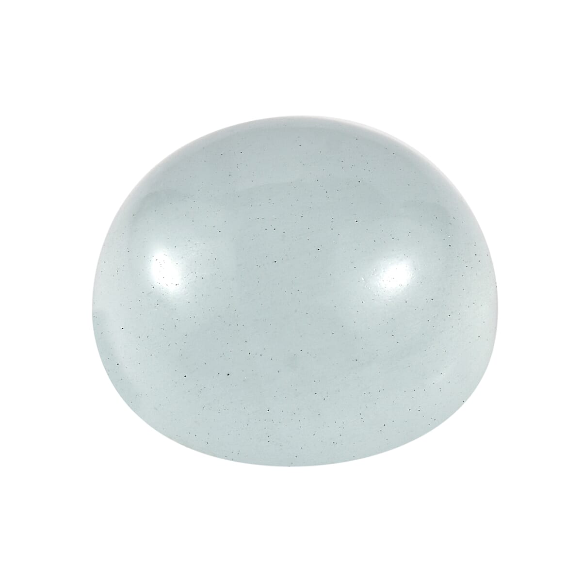 AA Milky Aquamarine (Rnd 10 mm) 4.10 ctw Loose Gemstone image number 2