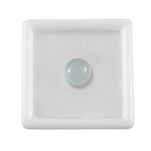 AA Milky Aquamarine (Rnd 10 mm) 4.10 ctw Loose Gemstone