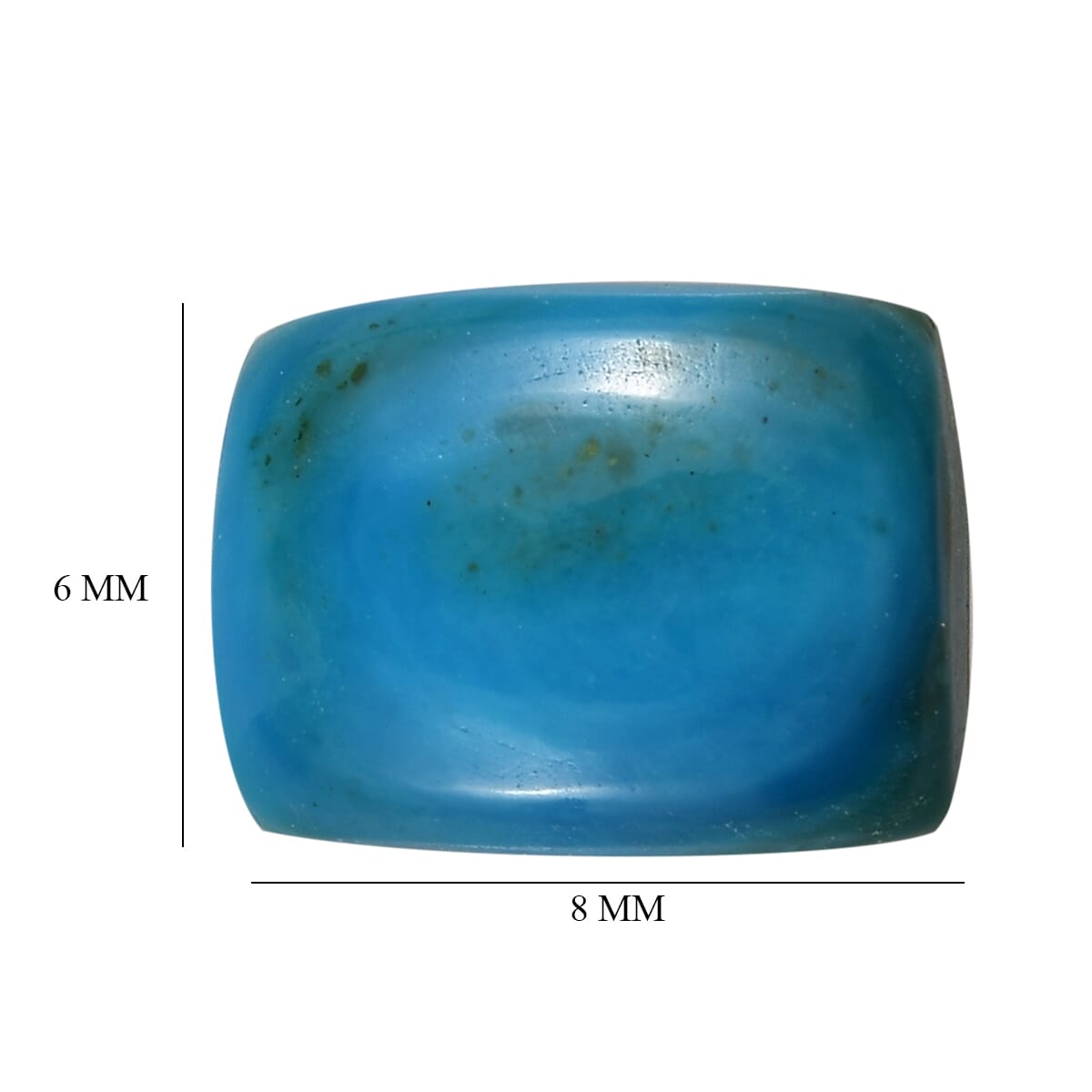 Opalina (Cush 8x6 mm) 0.77 ctw image number 4