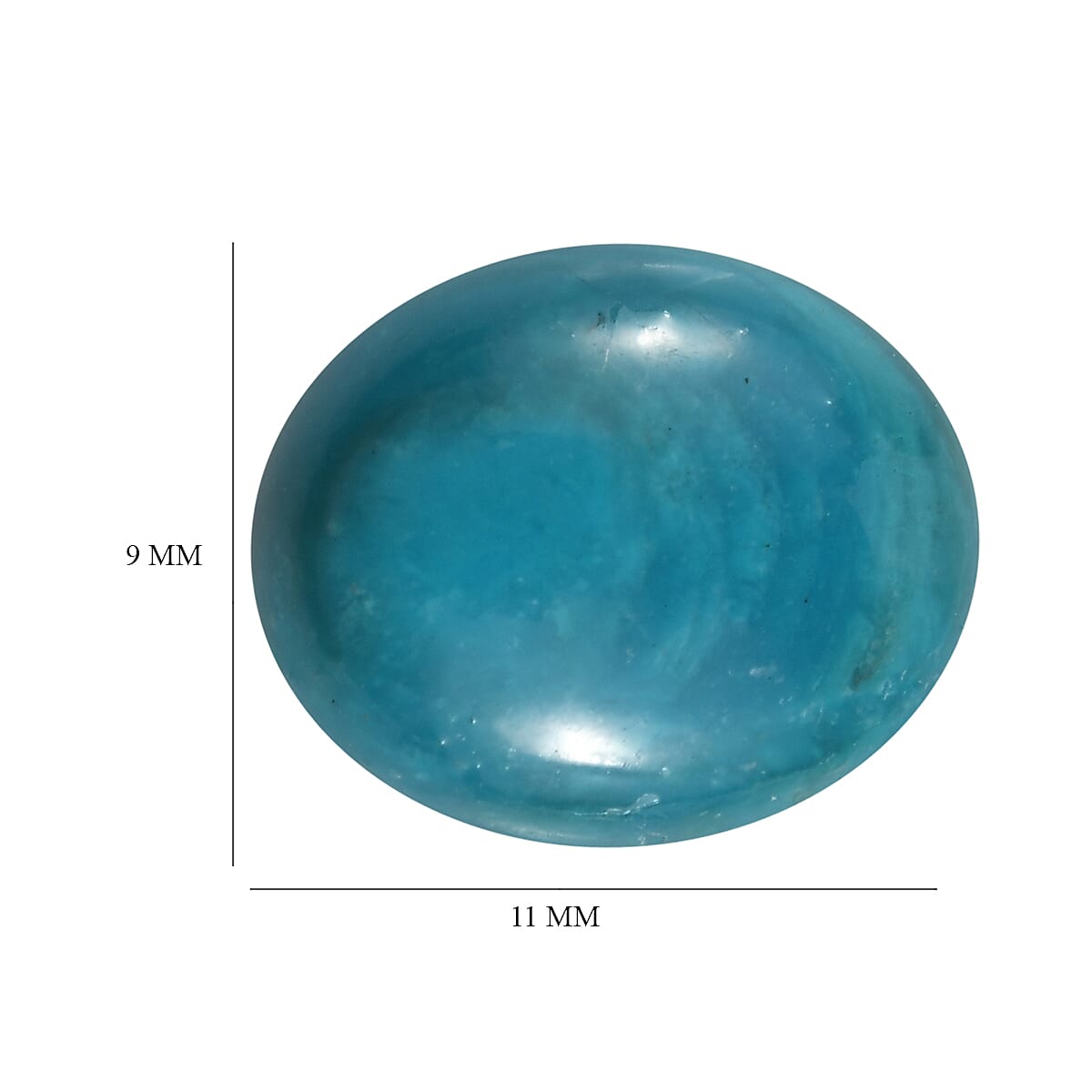 AA Opalina (Ovl 11x9 mm) 2.11 ctw Loose Gemstone image number 4
