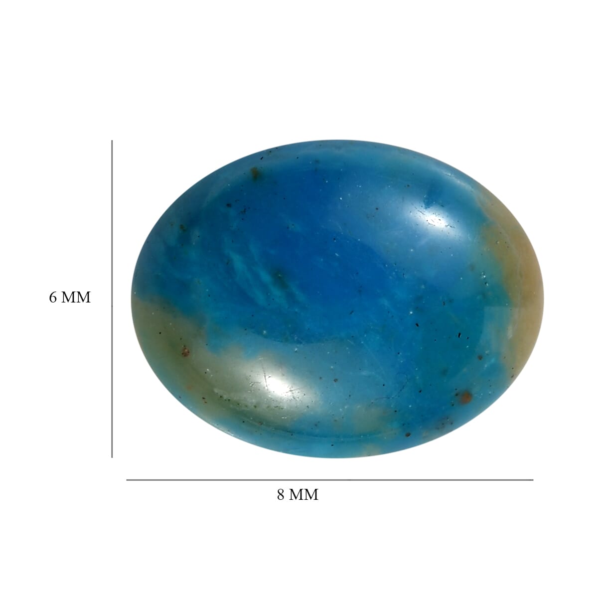 Opalina (Ovl 8x6 mm) 0.85 ctw image number 4
