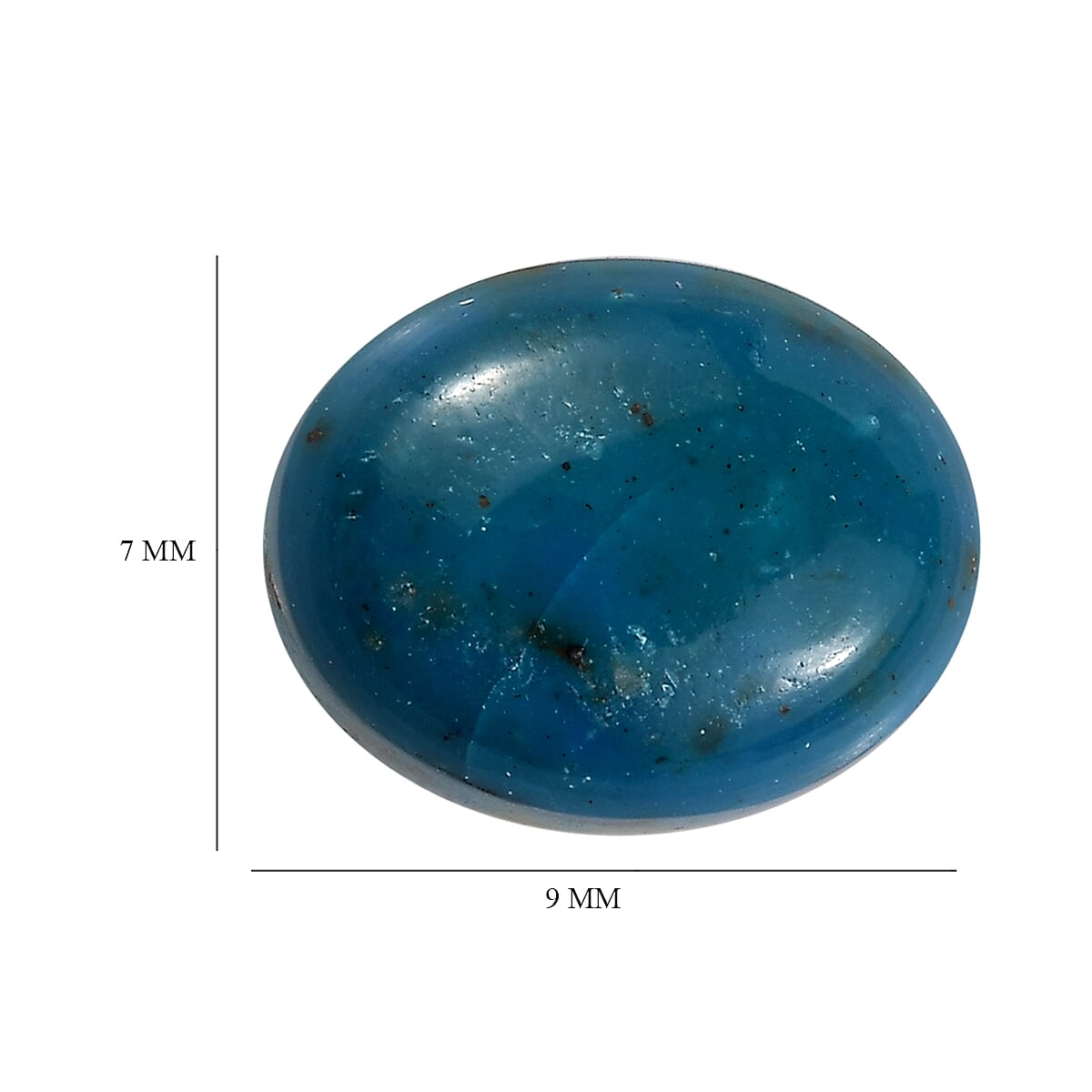 Opalina (Ovl 9x7 mm) 1.34 ctw Loose Gemstone image number 4