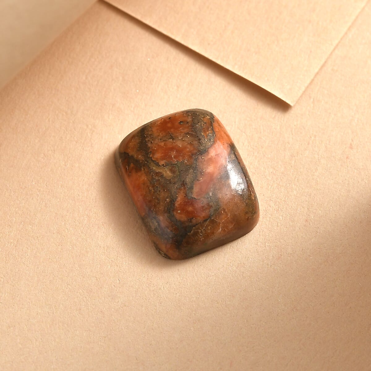 Mojave Orange Turquoise (Cush 10x8 mm) 2.10 ctw image number 1