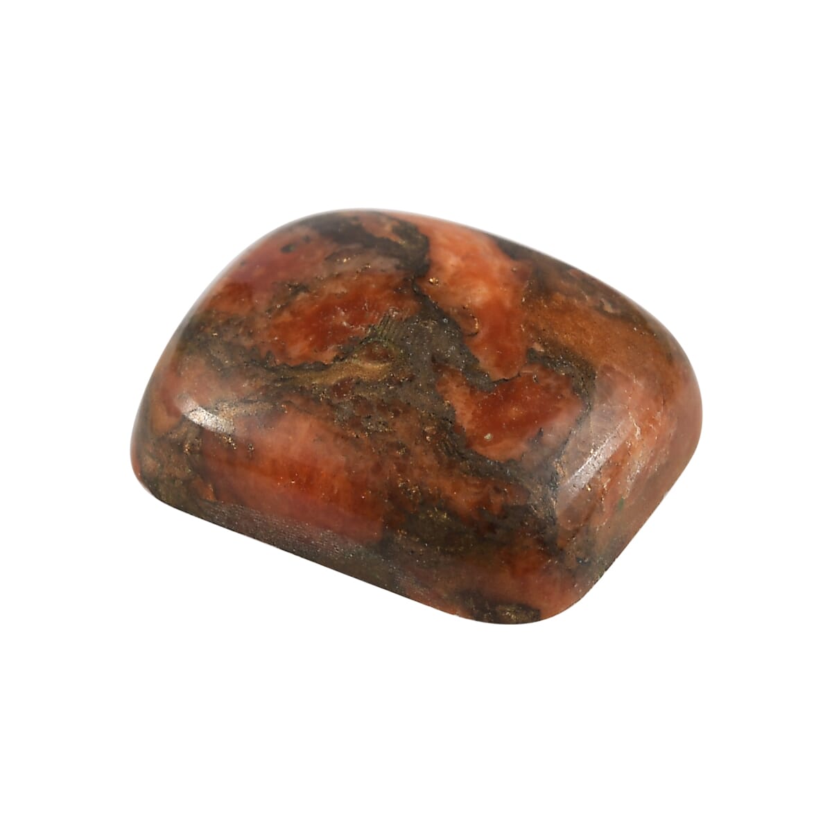 Mojave Orange Turquoise (Cush 10x8 mm) 2.10 ctw image number 2