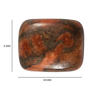 Mojave Orange Turquoise (Cush 10x8 mm) 2.10 ctw Loose Gemstone