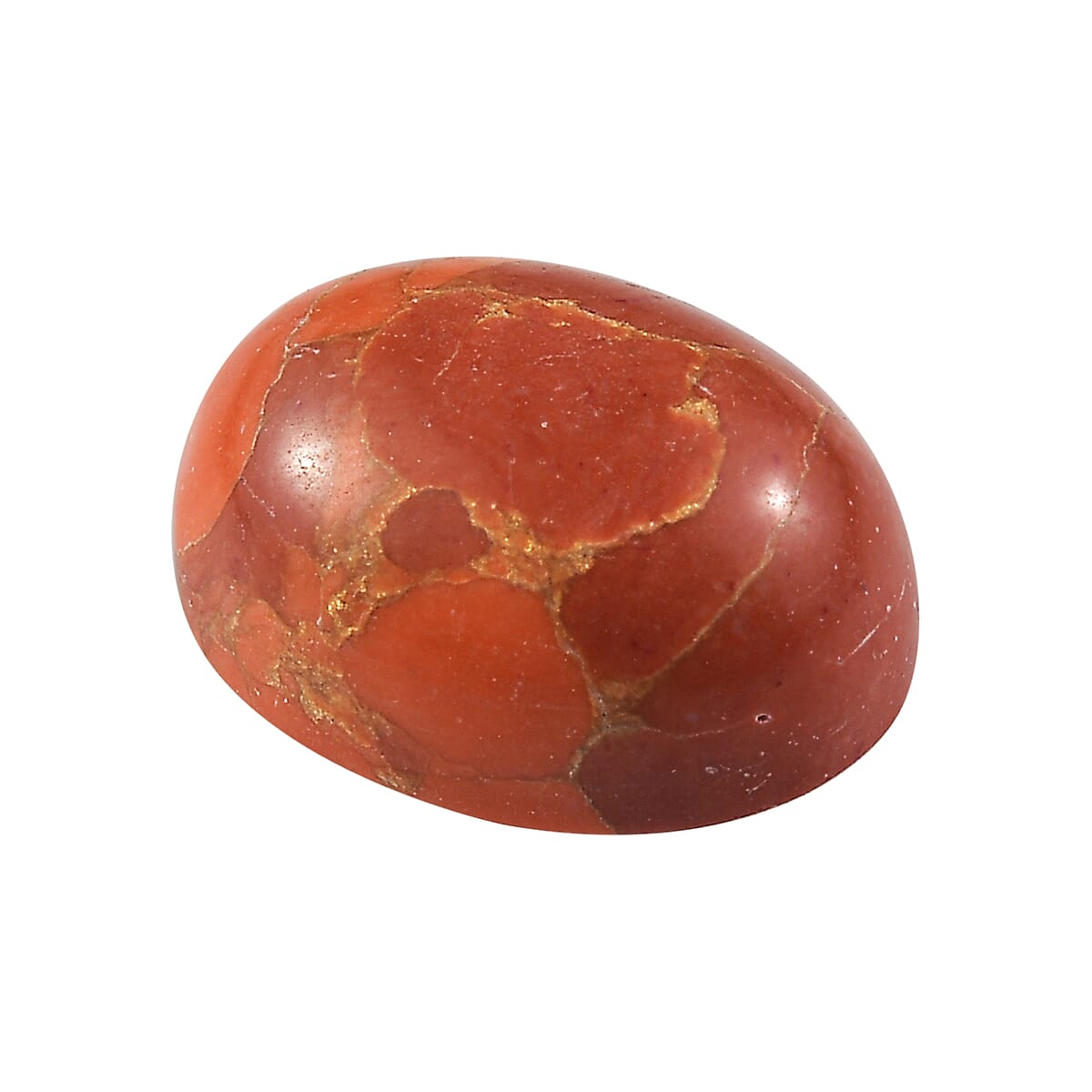Mojave Orange Turquoise (Ovl 9x7 mm) 1.88 ctw Loose Gemstone image number 2