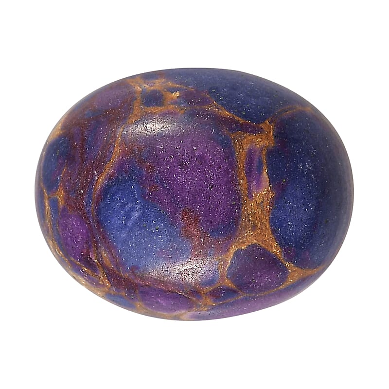 Mojave Purple Turquoise (Ovl 10x8 mm) 2.48 ctw Loose Gemstone