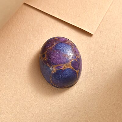 Mojave Purple Turquoise (Ovl 10x8 mm) 2.48 ctw Loose Gemstone