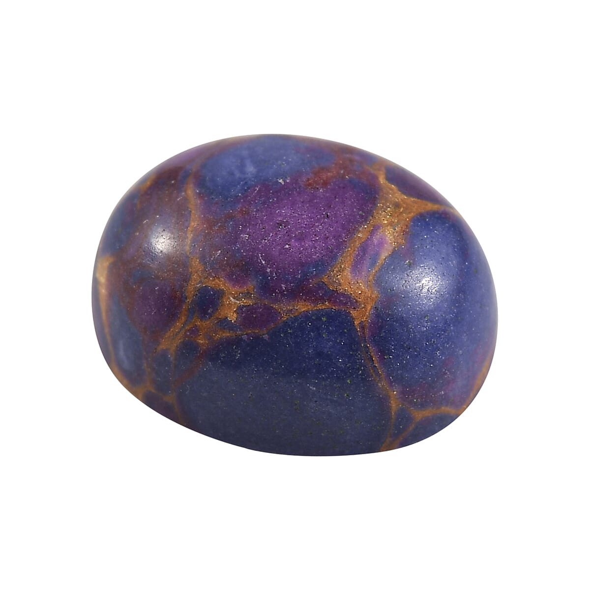 Mojave Purple Turquoise (Ovl 10x8 mm) 2.48 ctw Loose Gemstone image number 2