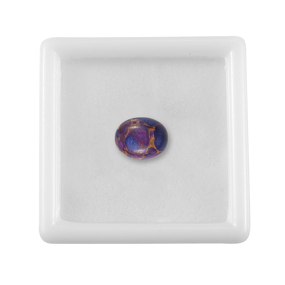 Mojave Purple Turquoise (Ovl 10x8 mm) 2.48 ctw Loose Gemstone image number 3
