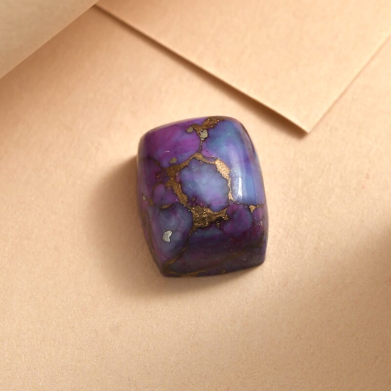 AA Mojave Purple Turquoise (Cush 10x8 mm) 4.10 ctw Loose Gemstone