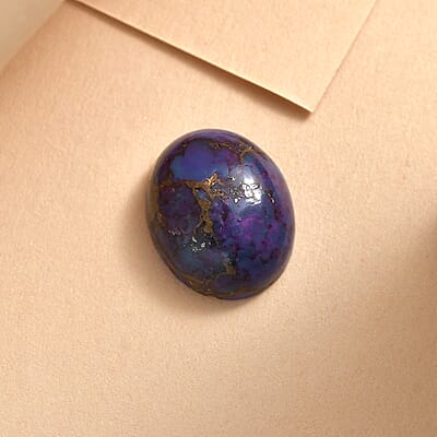 Mojave Purple Turquoise (Ovl 10x8 mm) 2.40 ctw Loose Gemstone
