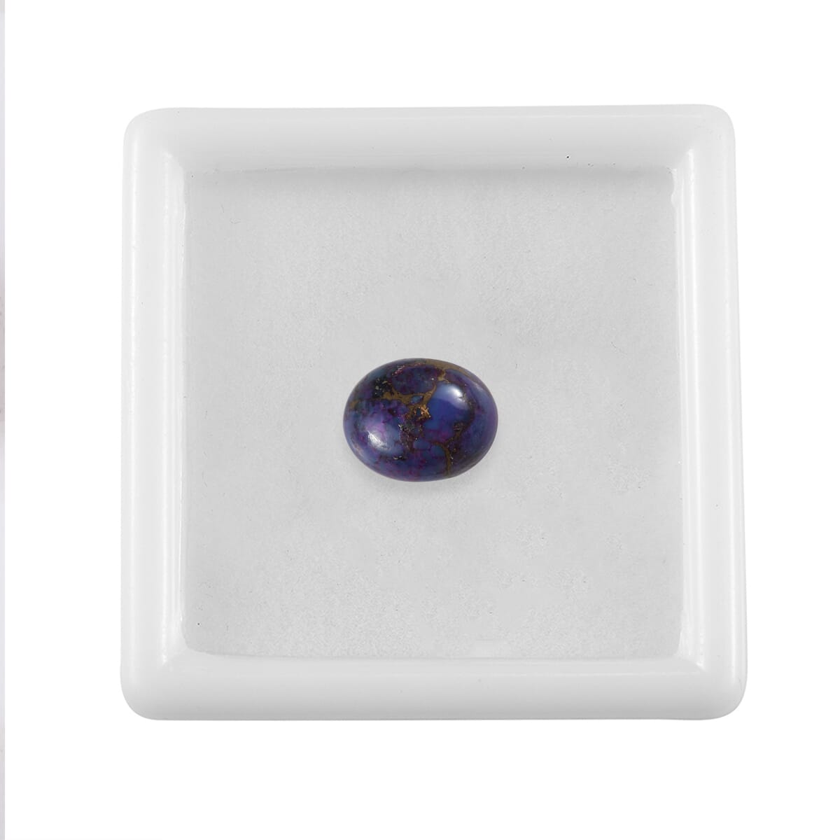 Mojave Purple Turquoise (Ovl 10x8 mm) 2.40 ctw image number 3
