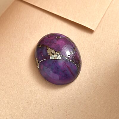 AA Mojave Purple Turquoise (Ovl 10x8 mm) 2.00 ctw Loose Gemstone