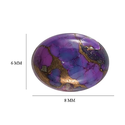 Mojave Purple Turquoise (Ovl 8x6 mm) 1.10 ctw
