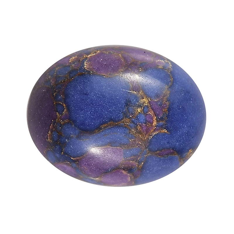 Mojave Purple Turquoise (Ovl 9x7 mm) 1.60 ctw Loose Gemstone