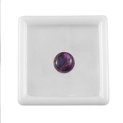 Mojave Purple Turquoise (Rnd 10 mm) 3.45 ctw Loose Gemstone