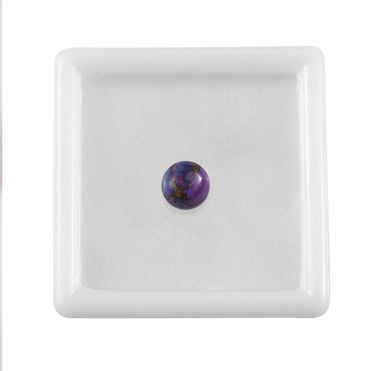 Mojave Purple Turquoise (Rnd 7 mm) 1.40 ctw Loose Gemstone image number 3
