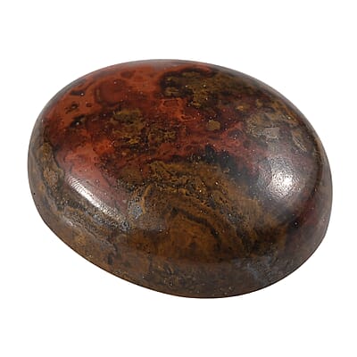 Slice Agate (Ovl 12x10 mm) 3.26 ctw Loose Gemstone