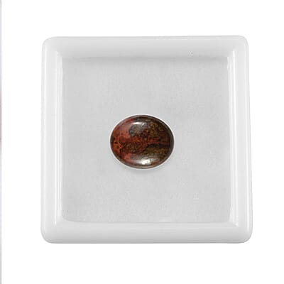 Slice Agate (Ovl 12x10 mm) 3.26 ctw Loose Gemstone