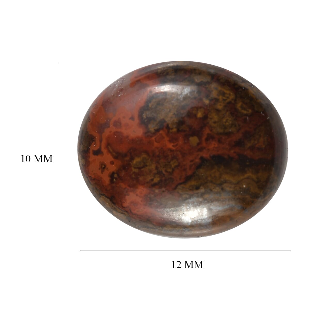 Slice Agate (Ovl 12x10 mm) 3.26 ctw image number 4