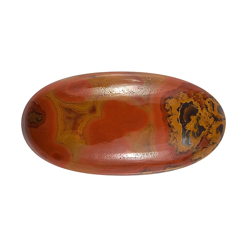 Slice Agate (Pear 12x6 mm) 1.69 ctw Loose Gemstone